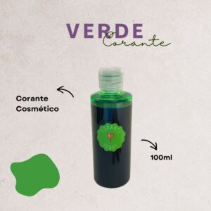 Corante Cosmético Verde 100ml