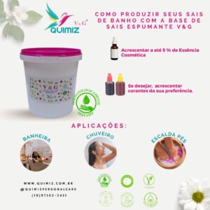Base Sais de Banho Espumante 900g