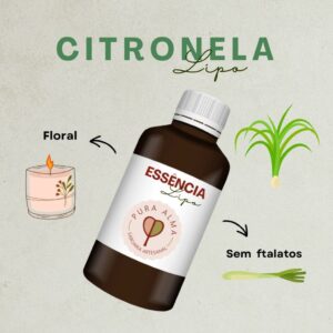 Essência Citronela LIPO 100g