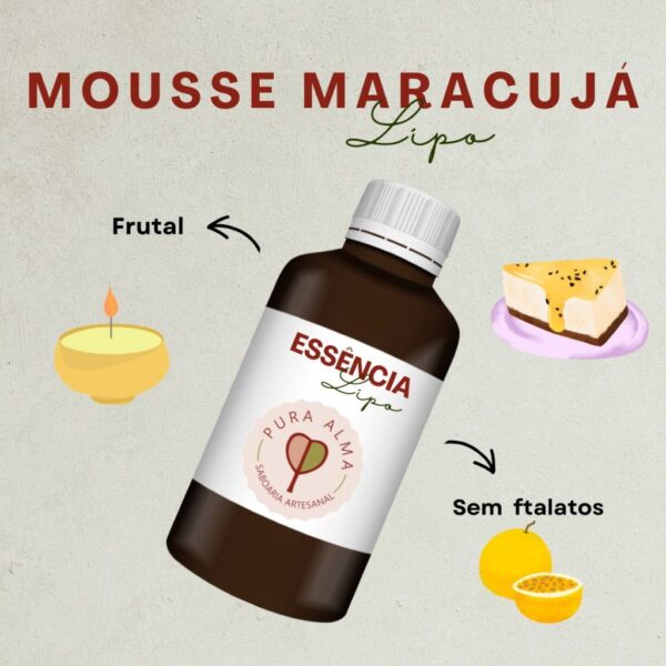 Essência Mousse de Maracujá LIPO 100g