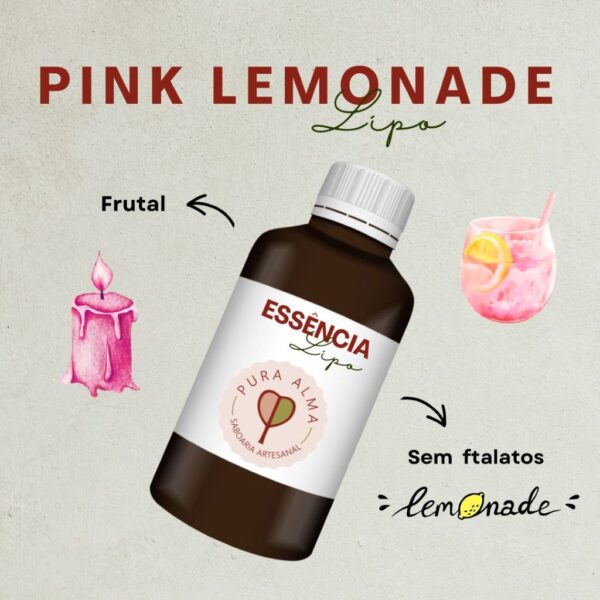 Essência Pink Lemonade LIPO 100g