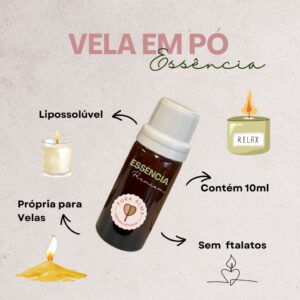 Essência Para Vela em Pó 10ml