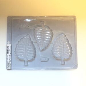 Forma de Acetato Folhas 3 Cavidades
