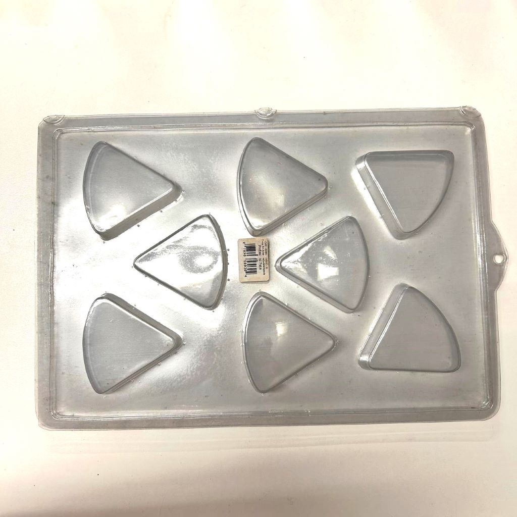 Forma de Acetato Fatia 8 Cavidades