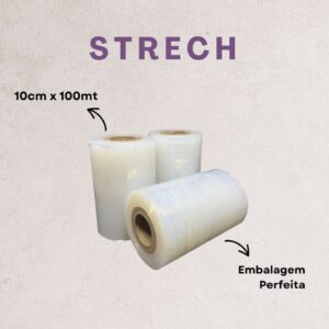 Plástico Strech 10Cm X 100Mt