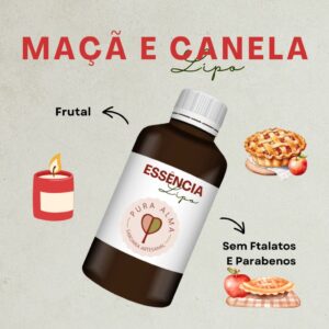 Essência Maçã e Canela LIPO 100g
