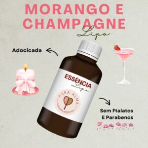 Essência Morango e Champagne LIPO 100g