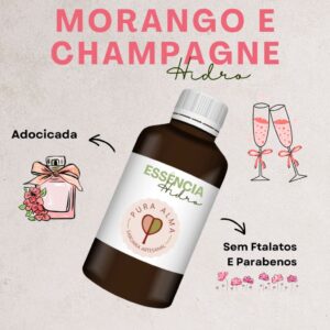 Essência Morango e Champagne 100g