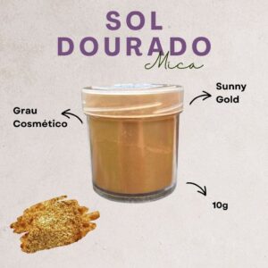 Mica Sol Dourado 10g