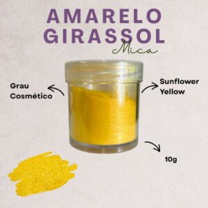 Mica Amarelo Girassol 10g