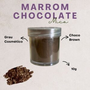 Mica Marrom Chocolate 10g