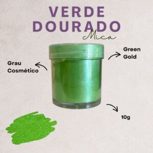 Mica Verde Dourado 10g