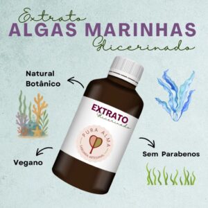 Extrato Glicerinado Algas Marinhas