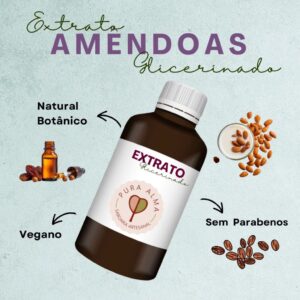 Extrato Glicerinado Amêndoas