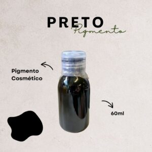 Pigmento Cosmético Preto 60ml
