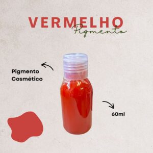 Pigmento Cosmético Vermelho 60ml
