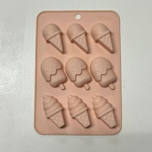 Molde de Silicone Sorvete Mini