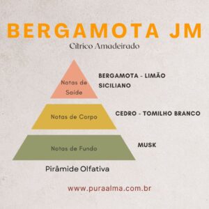 Essência Bergamota JM 100g